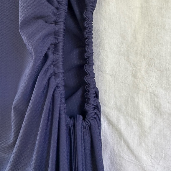 NWT - WAYF Jersey Cutout Knit Dress - Size Medium - Navy - Picture 12 of 13